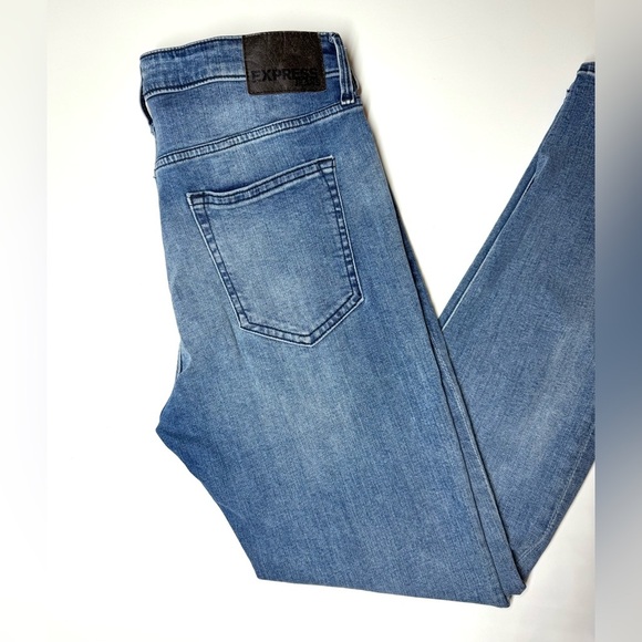 Express Men's Rocco Slim Fit Skinny Leg Jeans Size- 32 X 30 - Picture 7 of 8